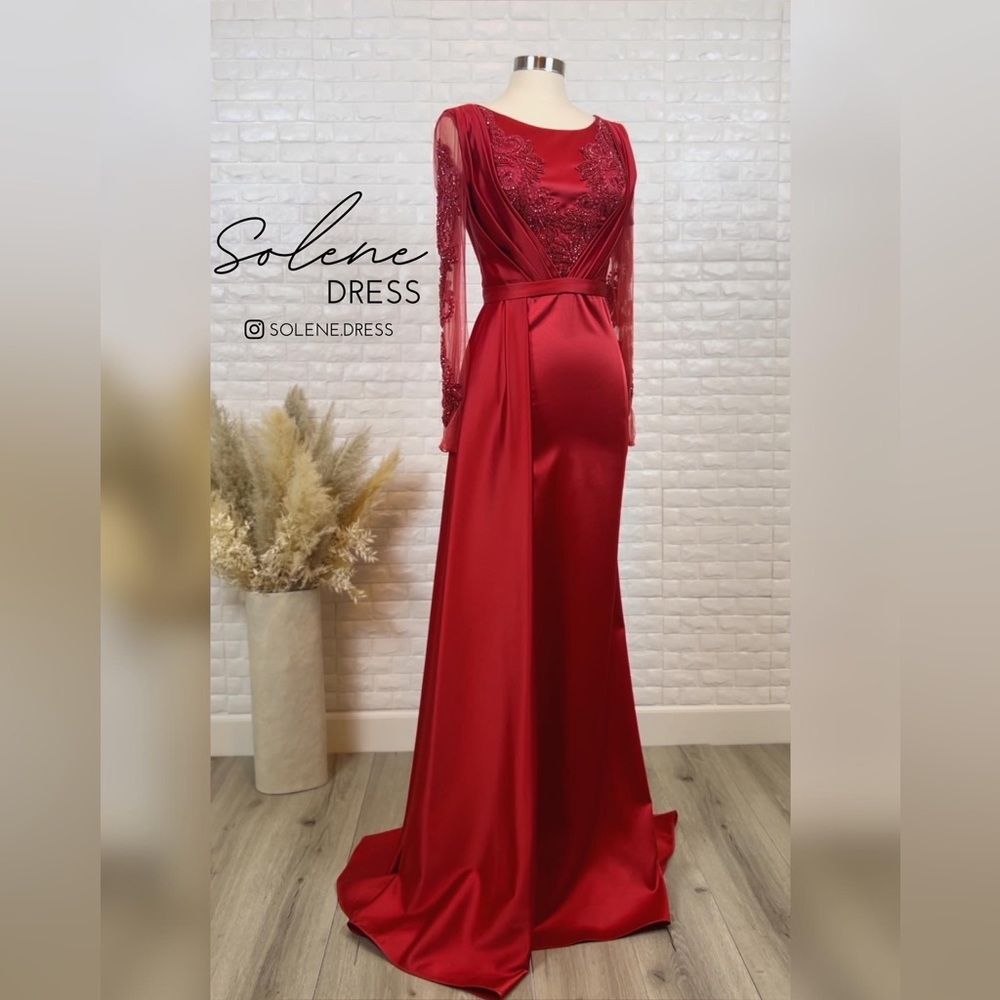Red Formal Evening Dress